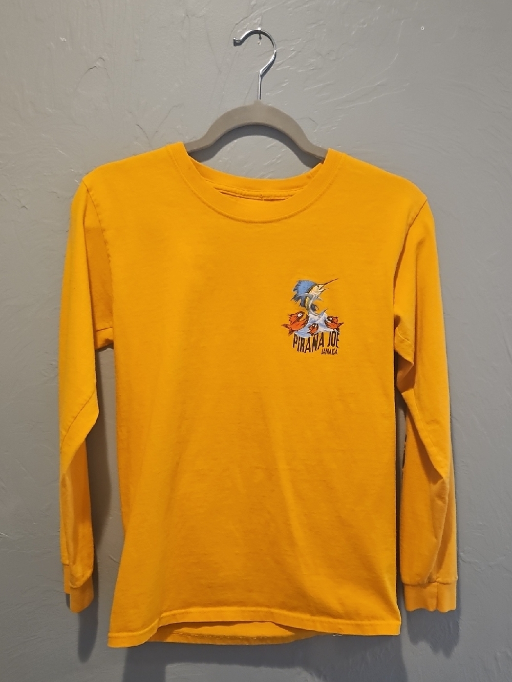 PIRANA JOE Kids' Sunflower Yellow Long-Sleeve Graphic Tee